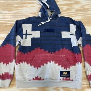 Kith x Pendleton Brave Star Williams III Hoodie - Navy Multi
